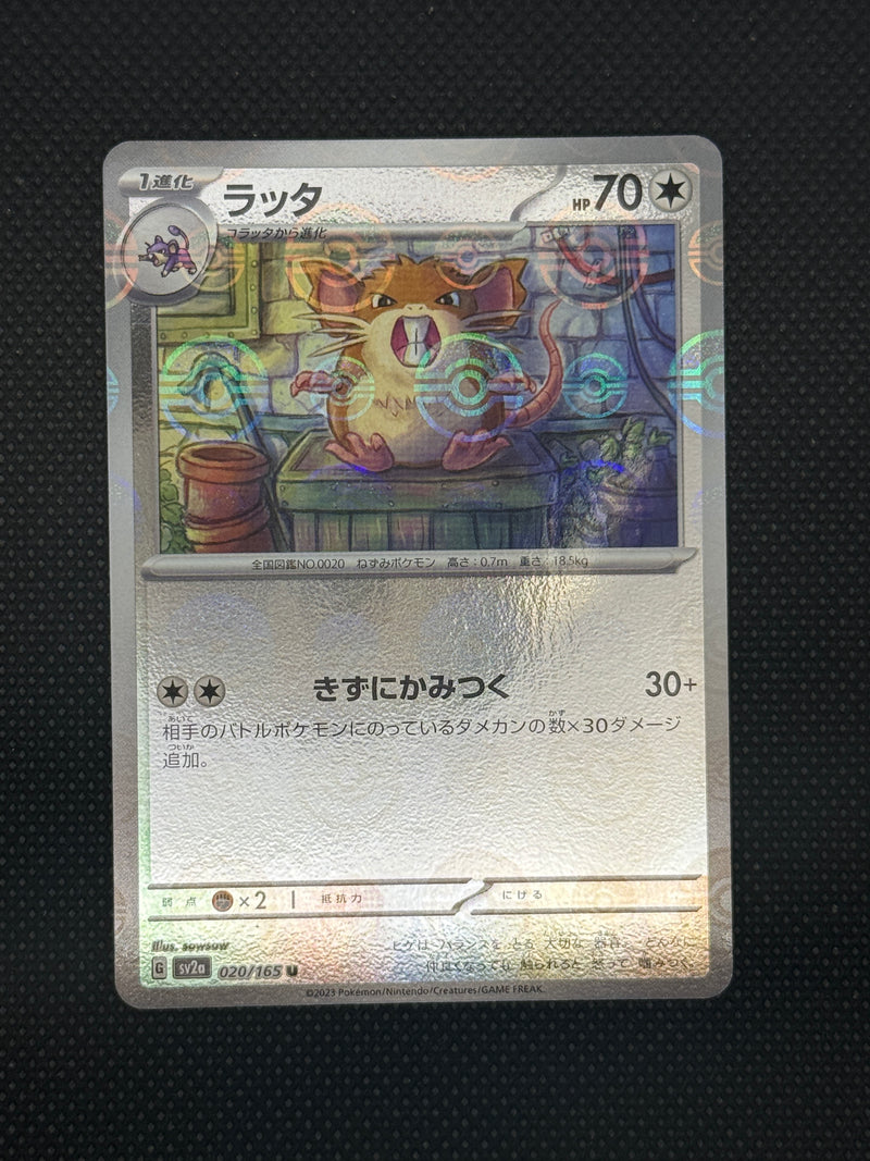 (A)020/165 레트라 몬스터볼